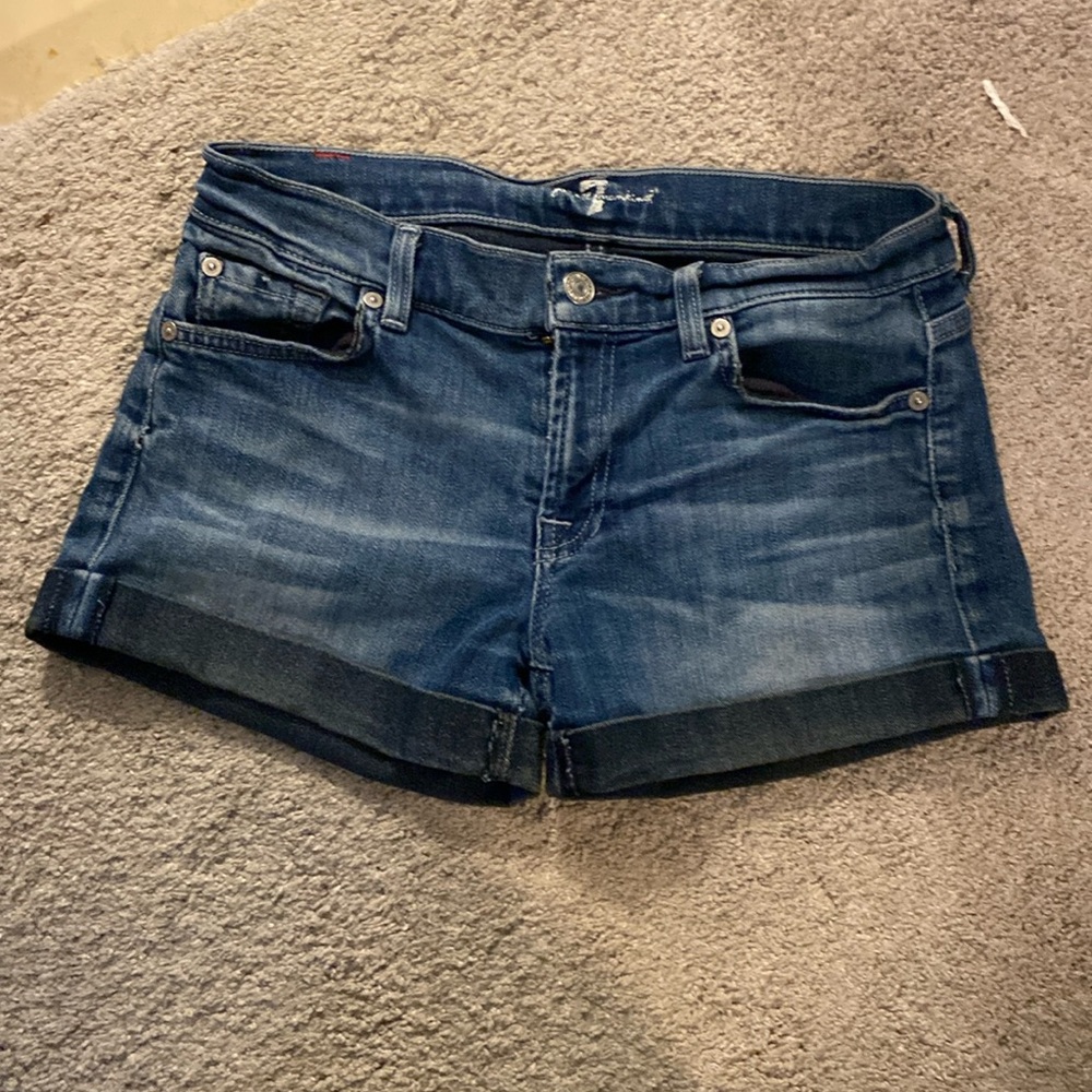 7 For All Mankind Denim Shorts